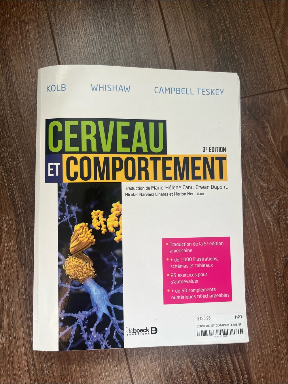 Cerveau et Comportement - White Cover